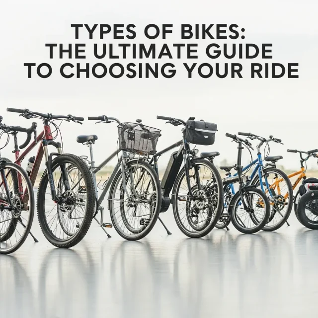 Illustration of the ultimate bike selection guide for different riding styles and needs